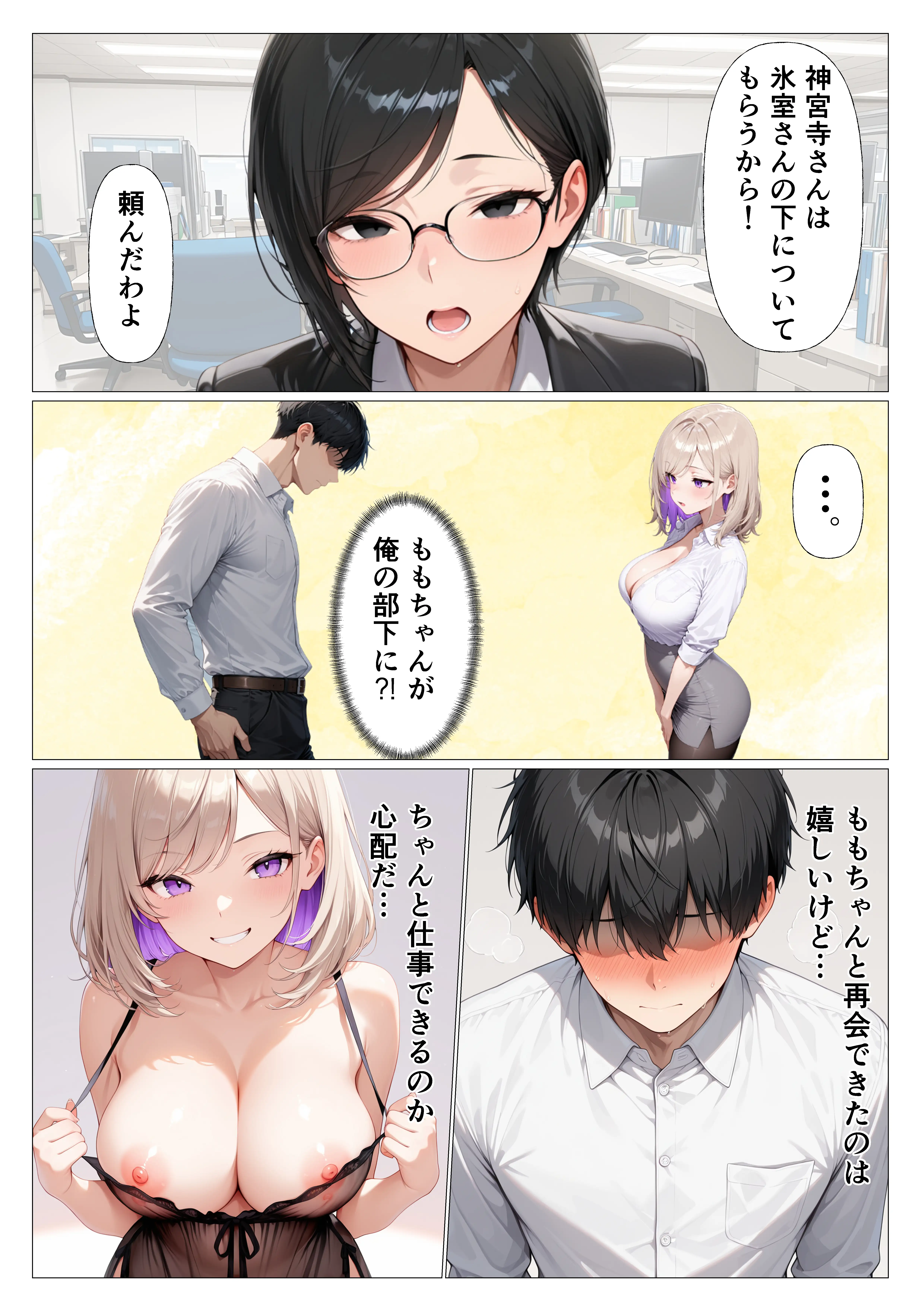 元風俗嬢のクールギャルOLをベタ惚れさせて本気汗だくセックスした話 6ページ