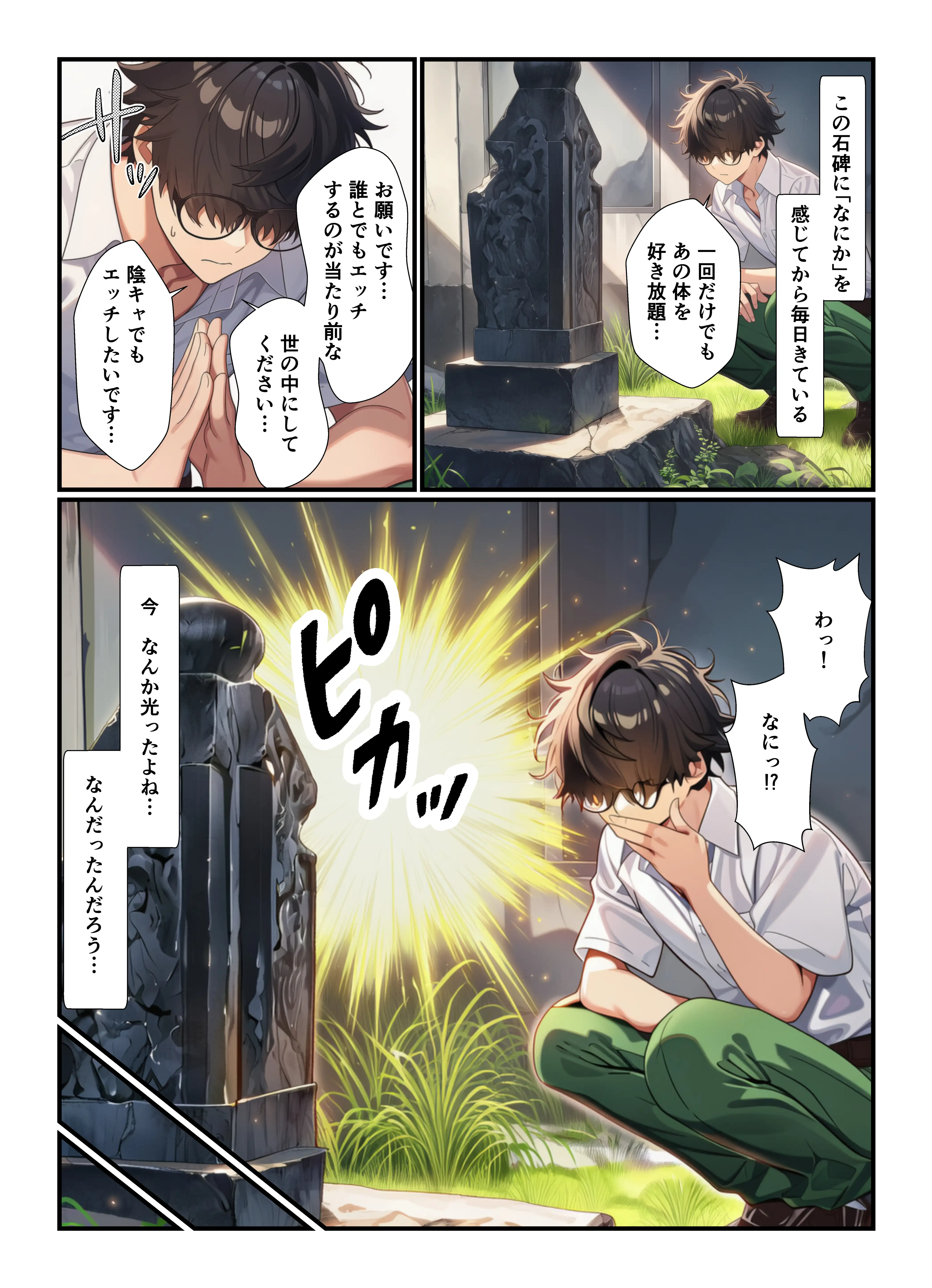 常識改変されたとらぶる学園！巨根陰キャの俺に憧れ女子が快楽堕ちする話 2ページ