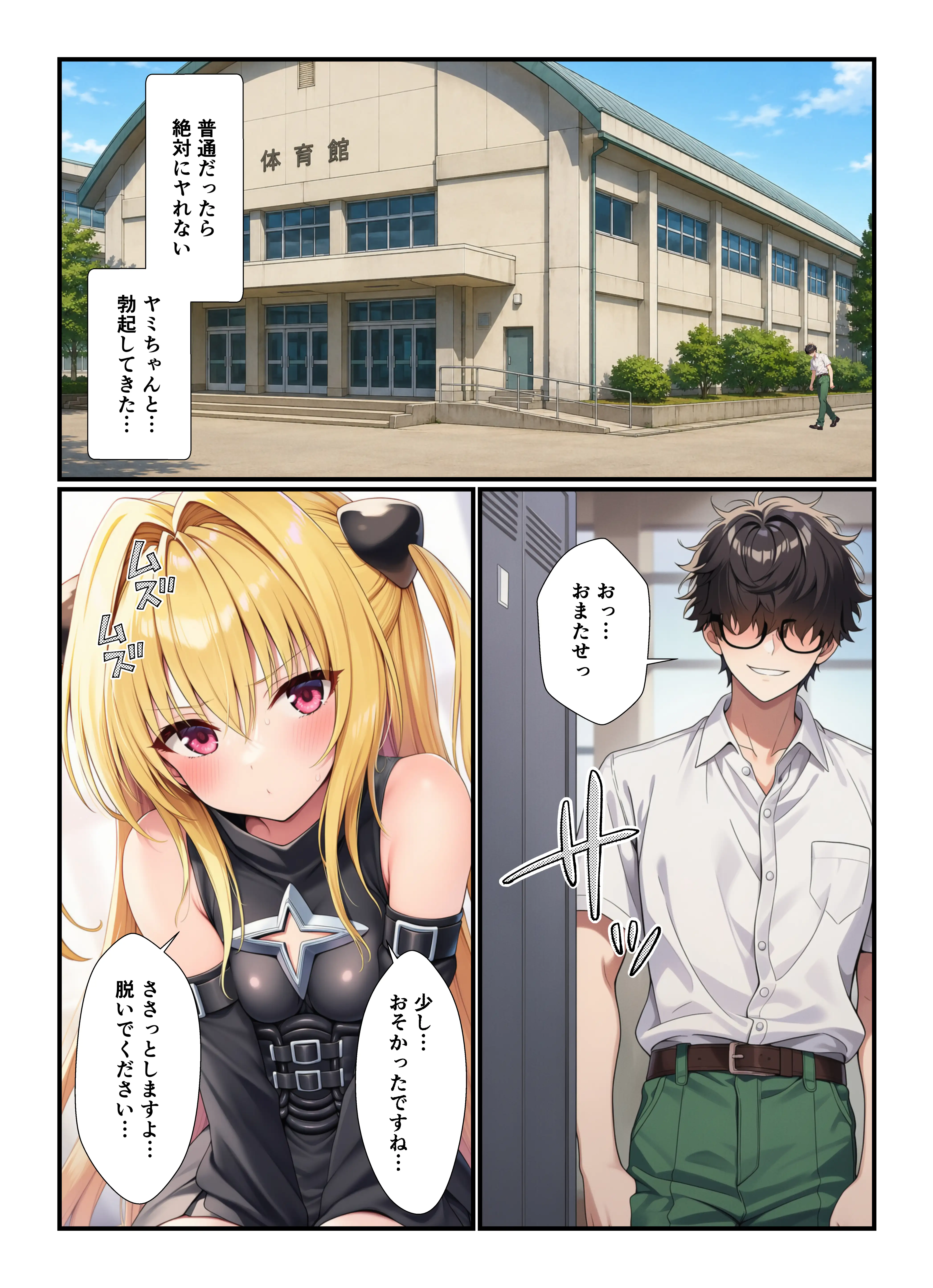 常識改変されたとらぶる学園！巨根陰キャの俺に憧れ女子が快楽堕ちする話 18ページ