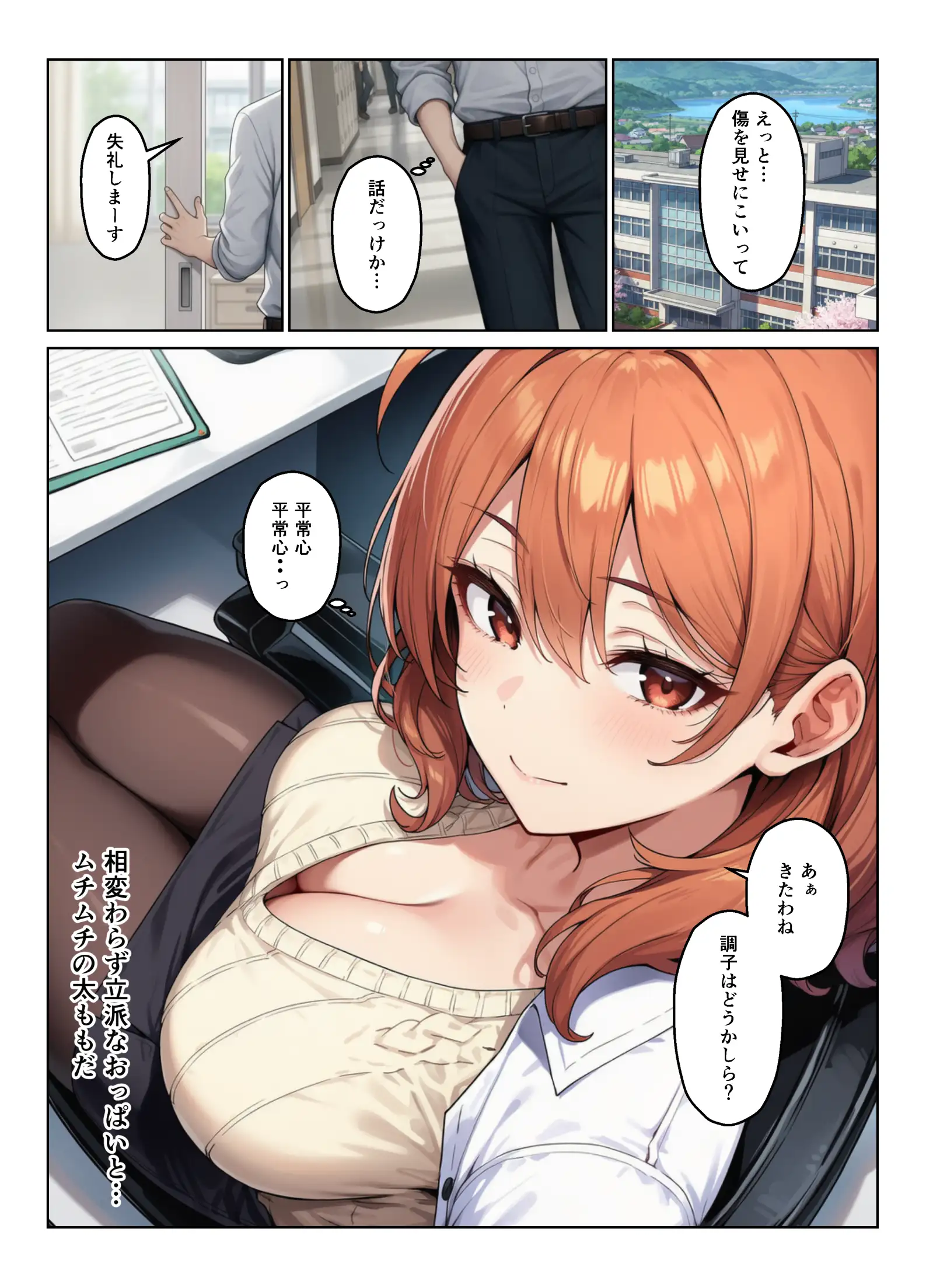 デカチンで学園ハーレムになった話 31ページ