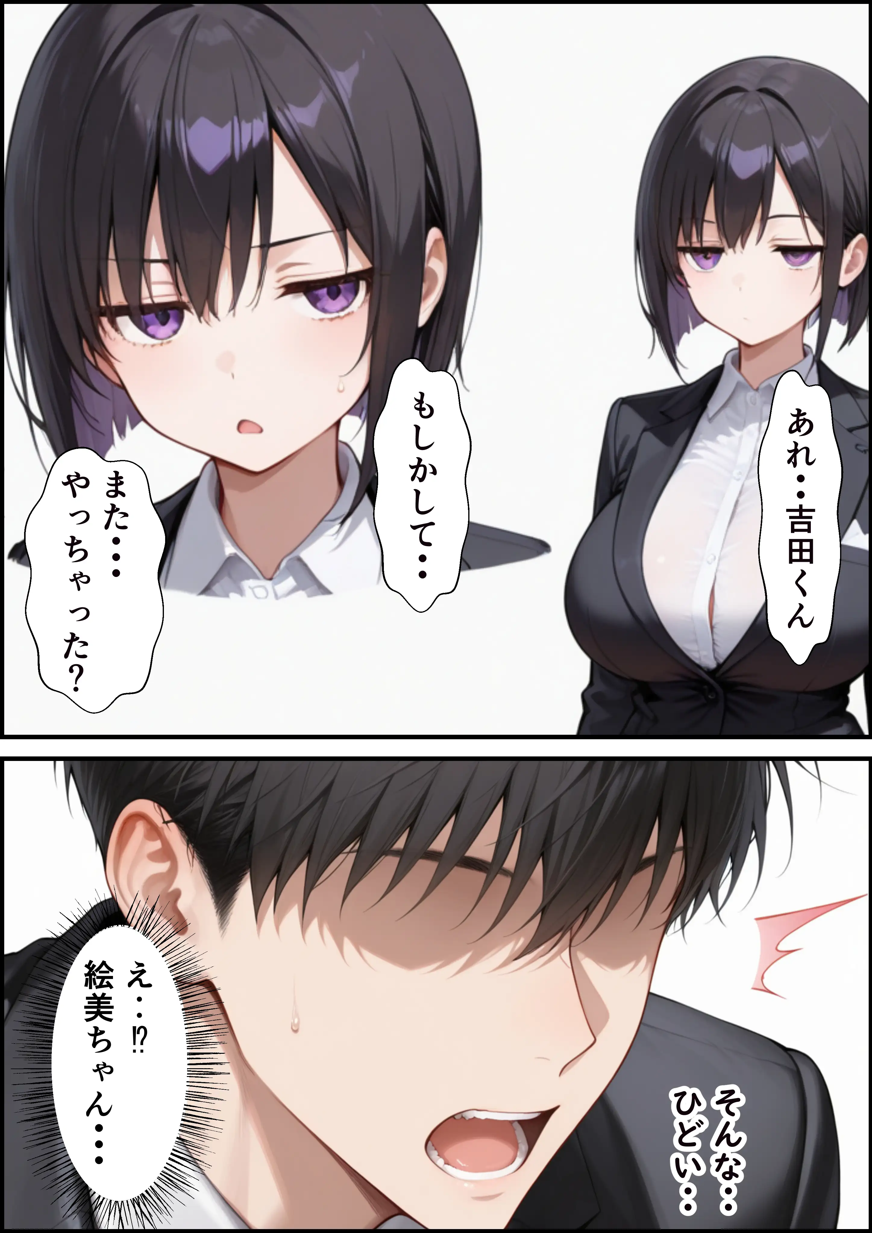 同期のジト目OLに媚薬スプレー使って生ハメSEXメス堕ちさせた話 9ページ