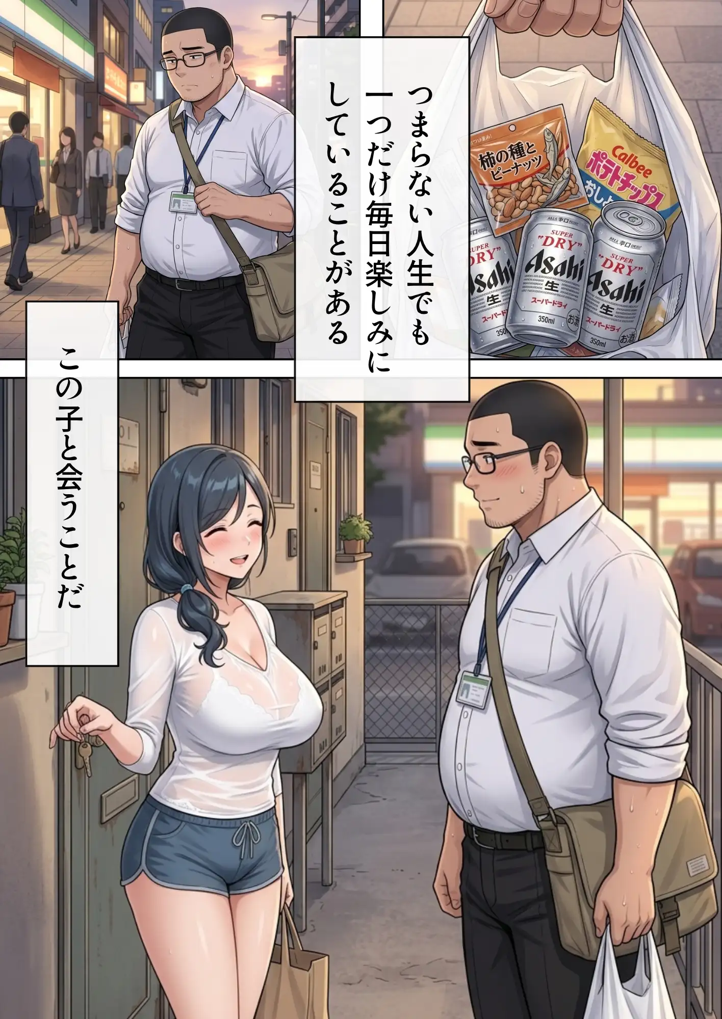 爆乳マン引き主婦〜憧れの人妻に体で制裁させる〜 2ページ
