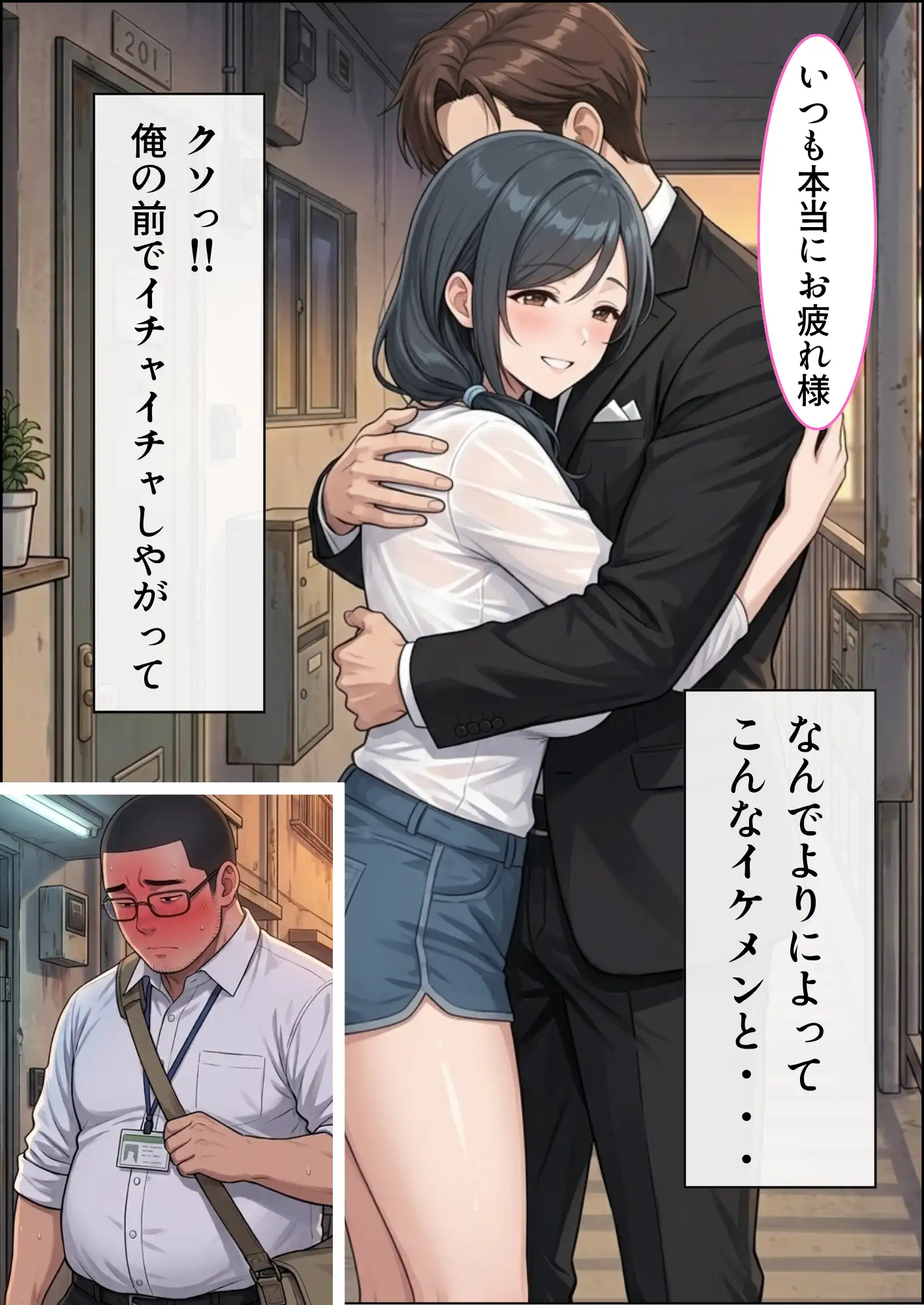 爆乳マン引き主婦〜憧れの人妻に体で制裁させる〜 5ページ