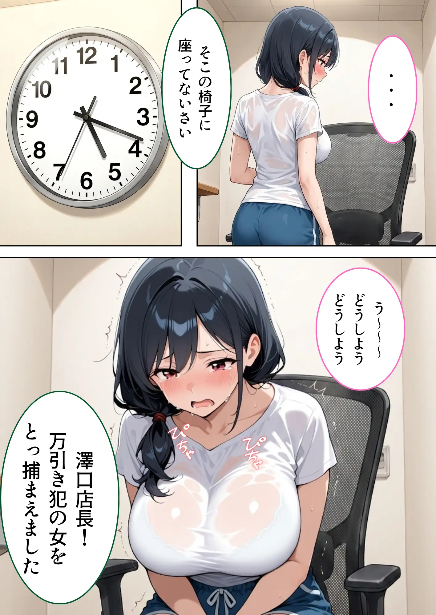 爆乳マン引き主婦〜憧れの人妻に体で制裁させる〜 16ページ