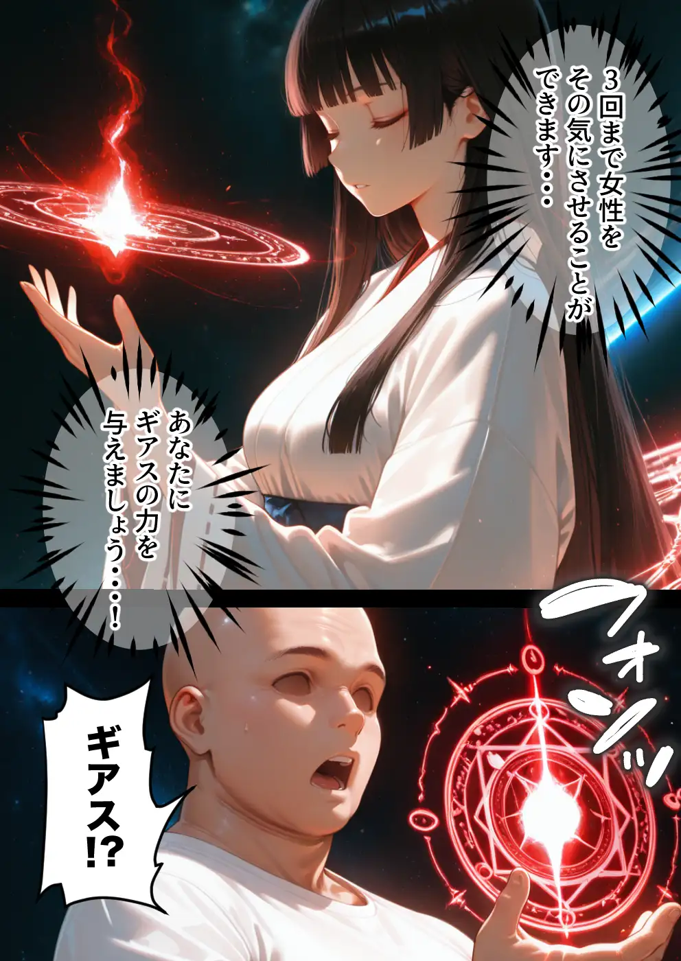 淫紋によって快楽 何度もイかされ寝取られる ギアス編 11ページ