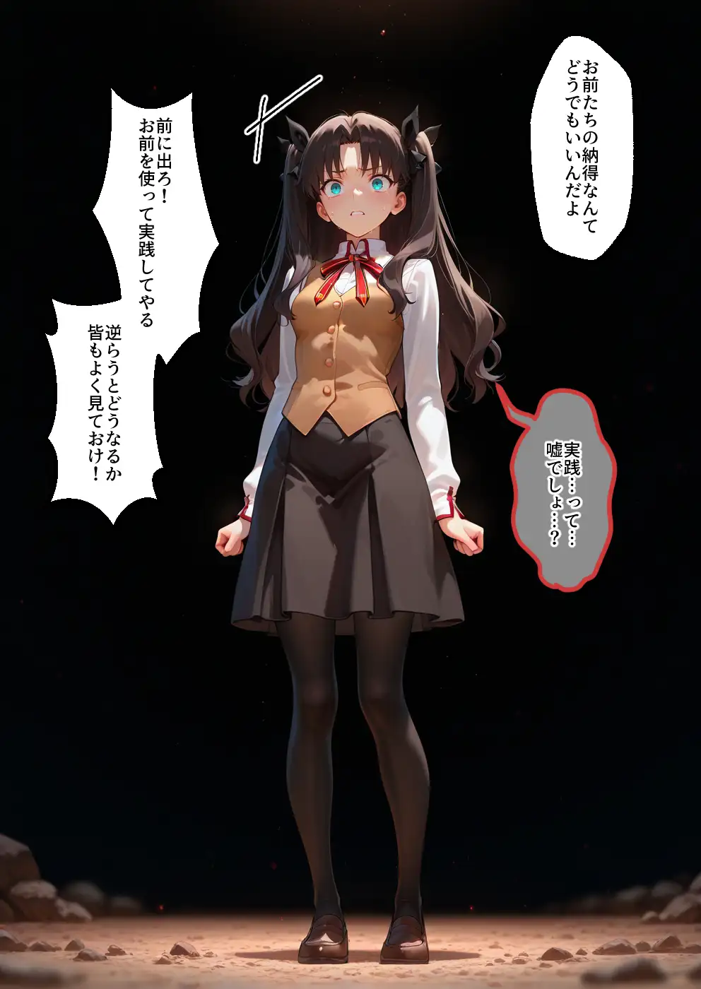 S○Xしないと即退学？ 今日から全員強●性処理部（はーと）中出しでご奉仕ポイント大量GET快楽堕ち凌●学園  フェ〇ト編 12ページ