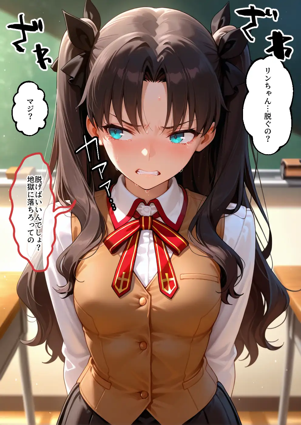 S○Xしないと即退学？ 今日から全員強●性処理部（はーと）中出しでご奉仕ポイント大量GET快楽堕ち凌●学園  フェ〇ト編 15ページ