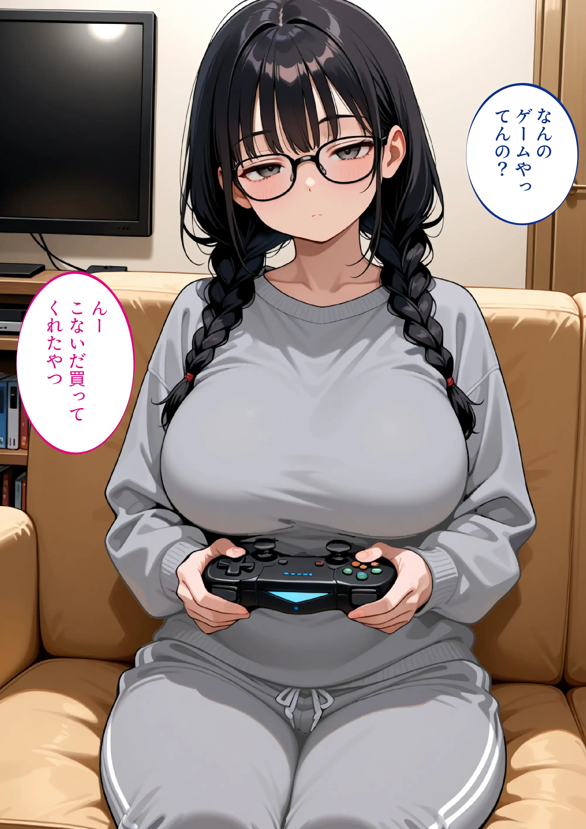 ダウナーな感じの妹が、白目剥くまでやりまくってます 4ページ
