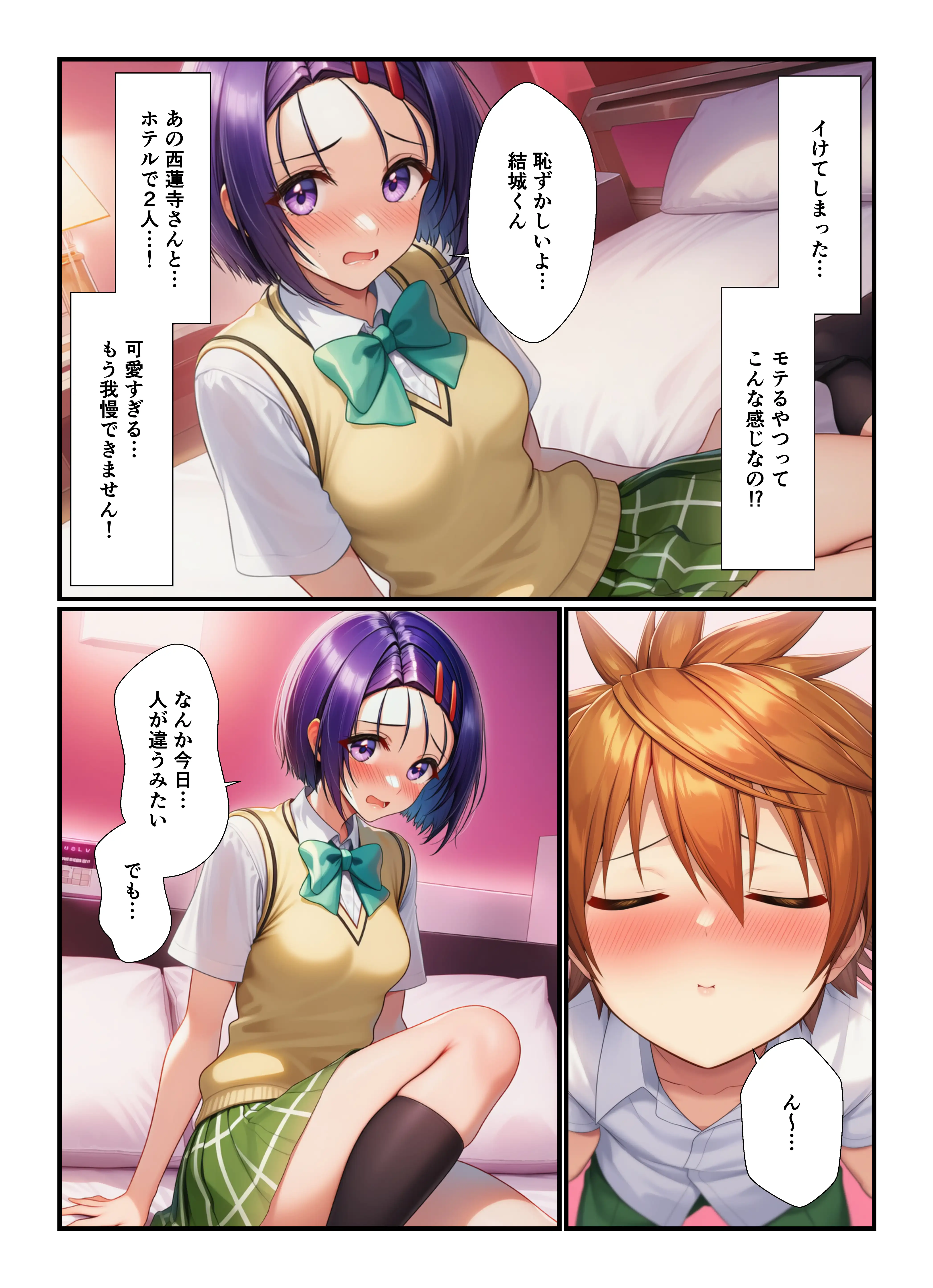 陰キャの俺がリトに憑依！トラブル娘とイチャラブ孕ませ放題！ 2ページ
