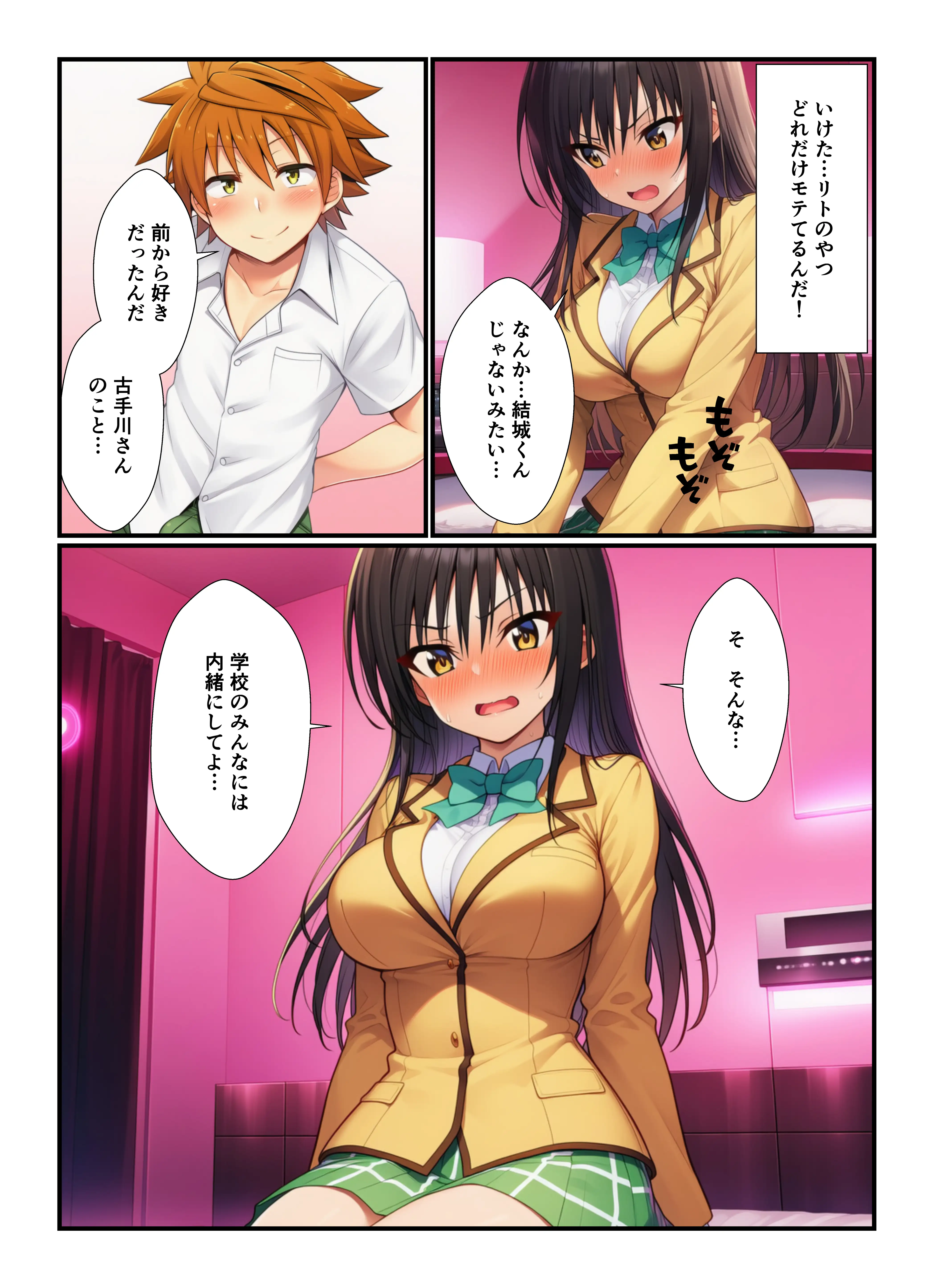 陰キャの俺がリトに憑依！トラブル娘とイチャラブ孕ませ放題！ 9ページ