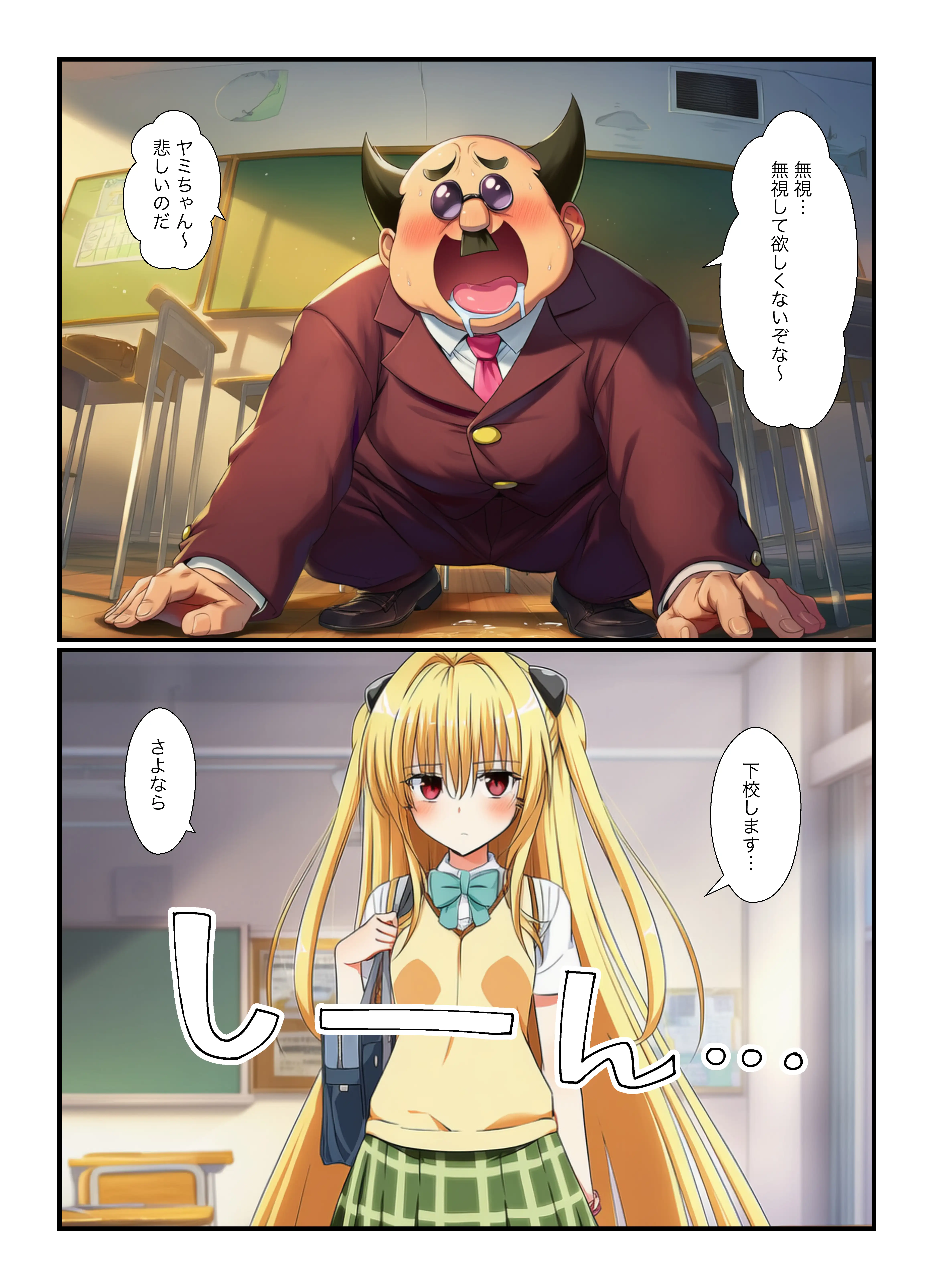 校長の悪巧みで、強●ハーレム、抵抗できないヒロイン達と生ハメ！ヤリ放題！ 2ページ